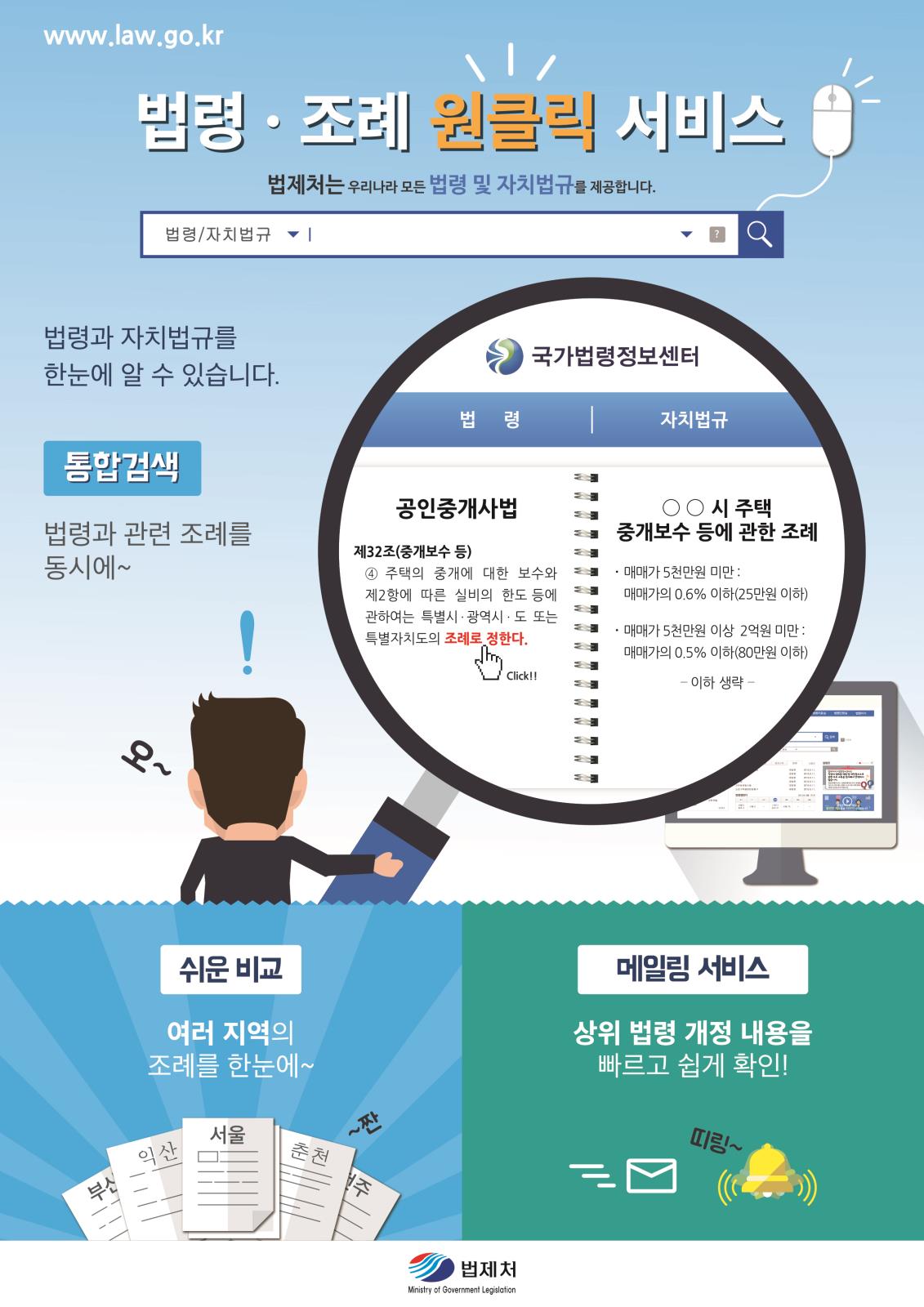 법령-조례 원클릭 서비스의 1번째 이미지