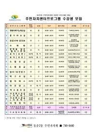 2023년 4분기 동춘2동 주민자치센터 프로그램 수강생 모집 공고의 번째 이미지