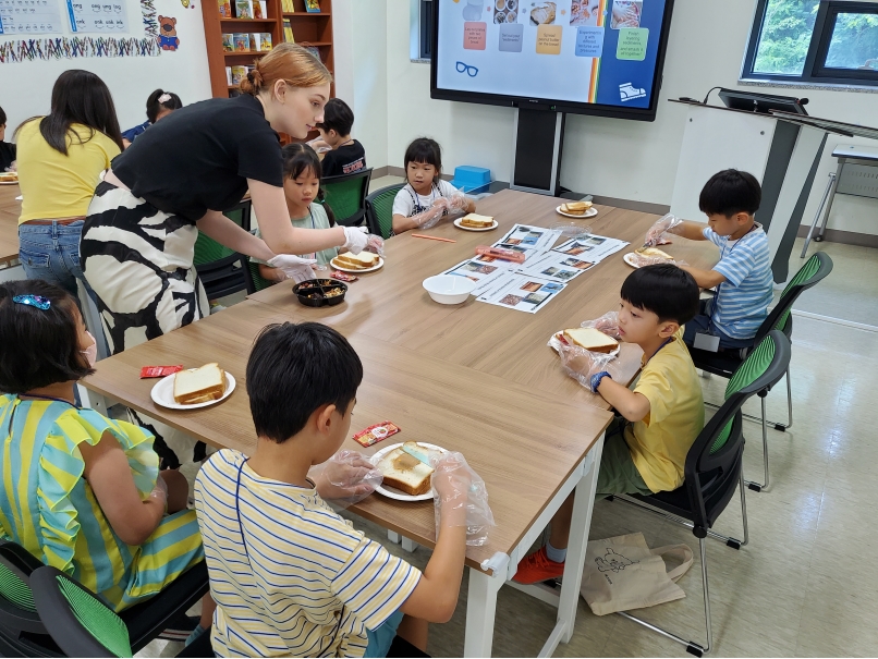 Class1 샌드위치 만들기 활동