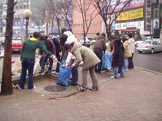 연수구. 학생 청소 마일리지 운동 전개의 3번째 이미지