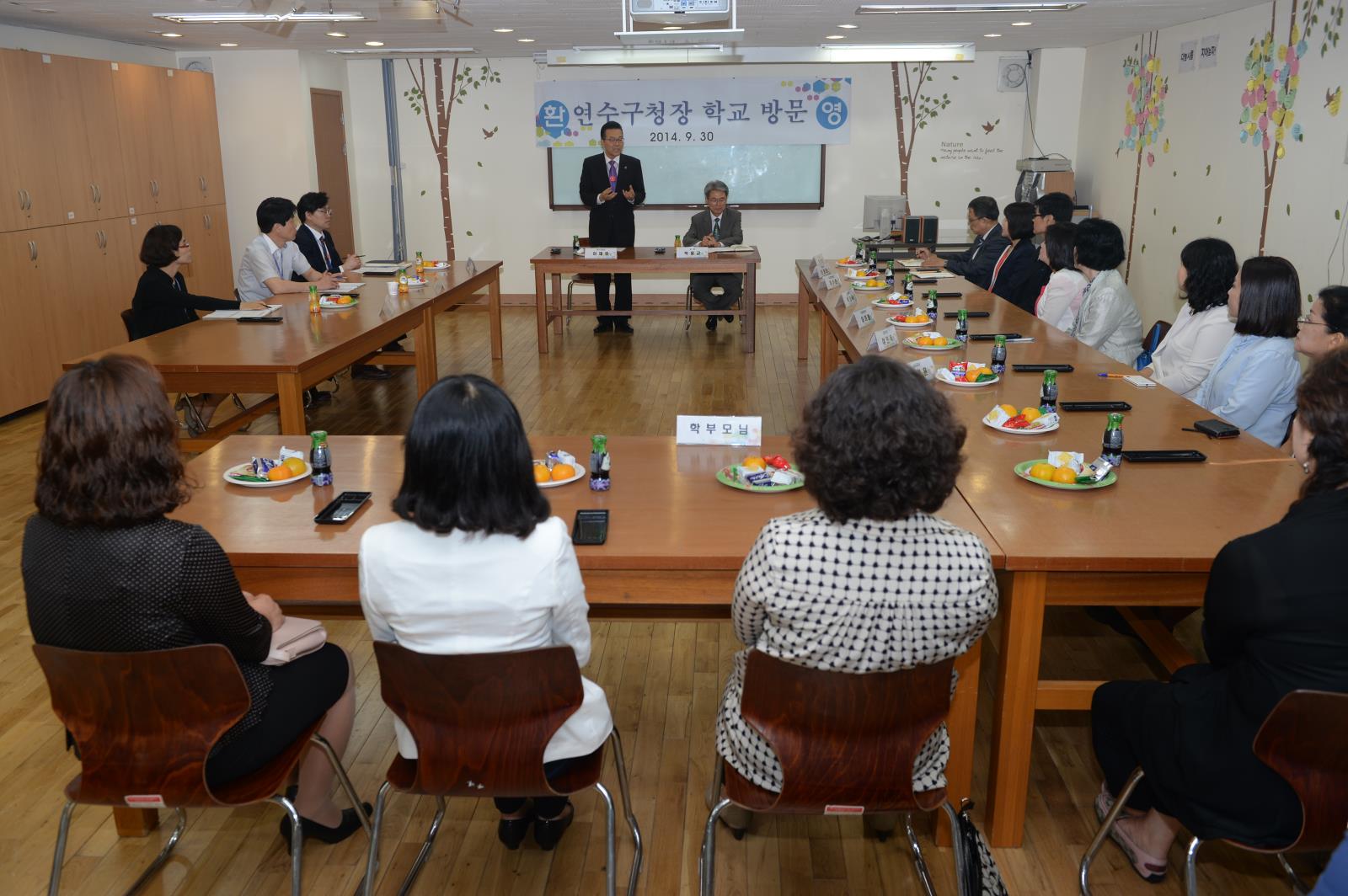 연수구청장, 관내 학교 총 54개교 현장방문 간담회 마무리의 1번째 이미지