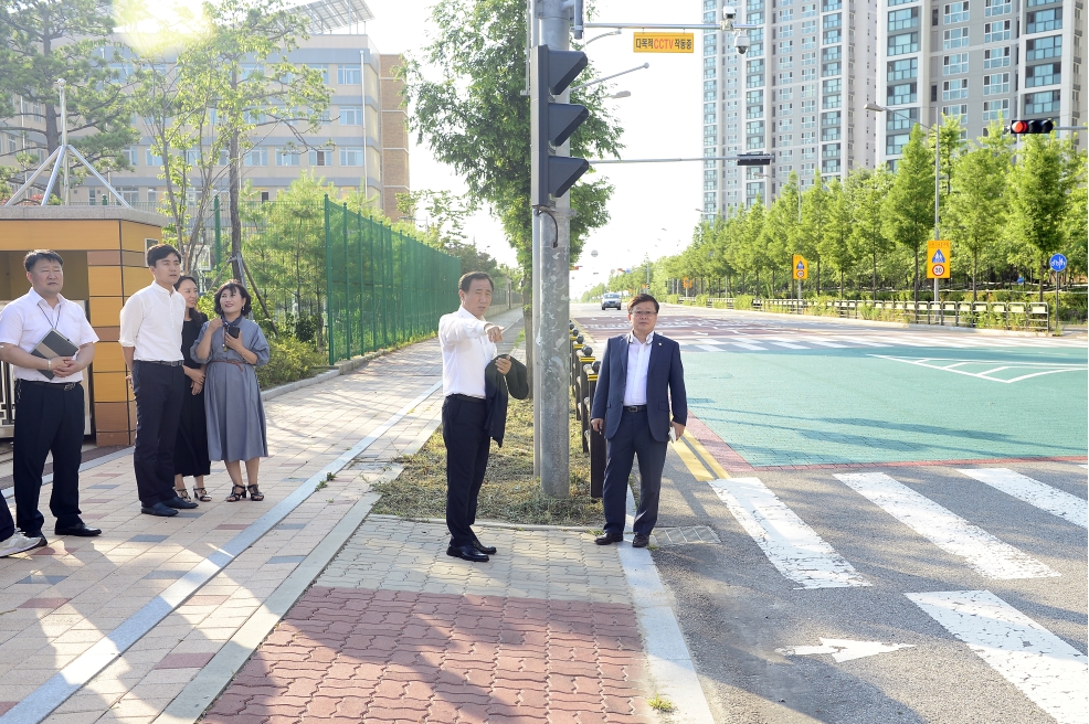 고남석 연수구청장 주민과의 소통...교통사고 현장방문의 1번째 이미지