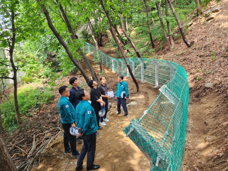 연수구, 장마철 산사태 우려지역 추가 긴급점검의 1번째 이미지