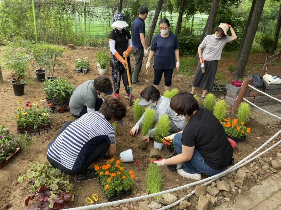 연수구, 연수1동 새말공동체와 어반가든 게릴라가드닝 실시의 2번째 이미지