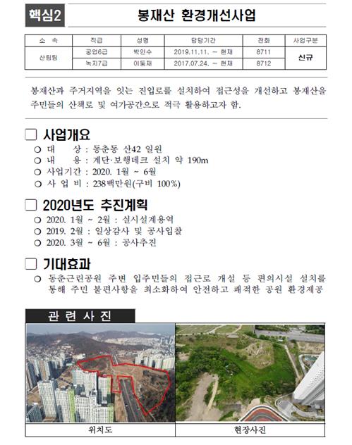 봉재산 동춘동 42 일원의 1번째 이미지